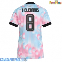 Camisa de time de futebol Bélgica Youri Tielemans #8 Replicas 2º Equipamento Feminina Mundo 2026 Manga Curta